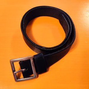 J. Crew Black Leather Belt